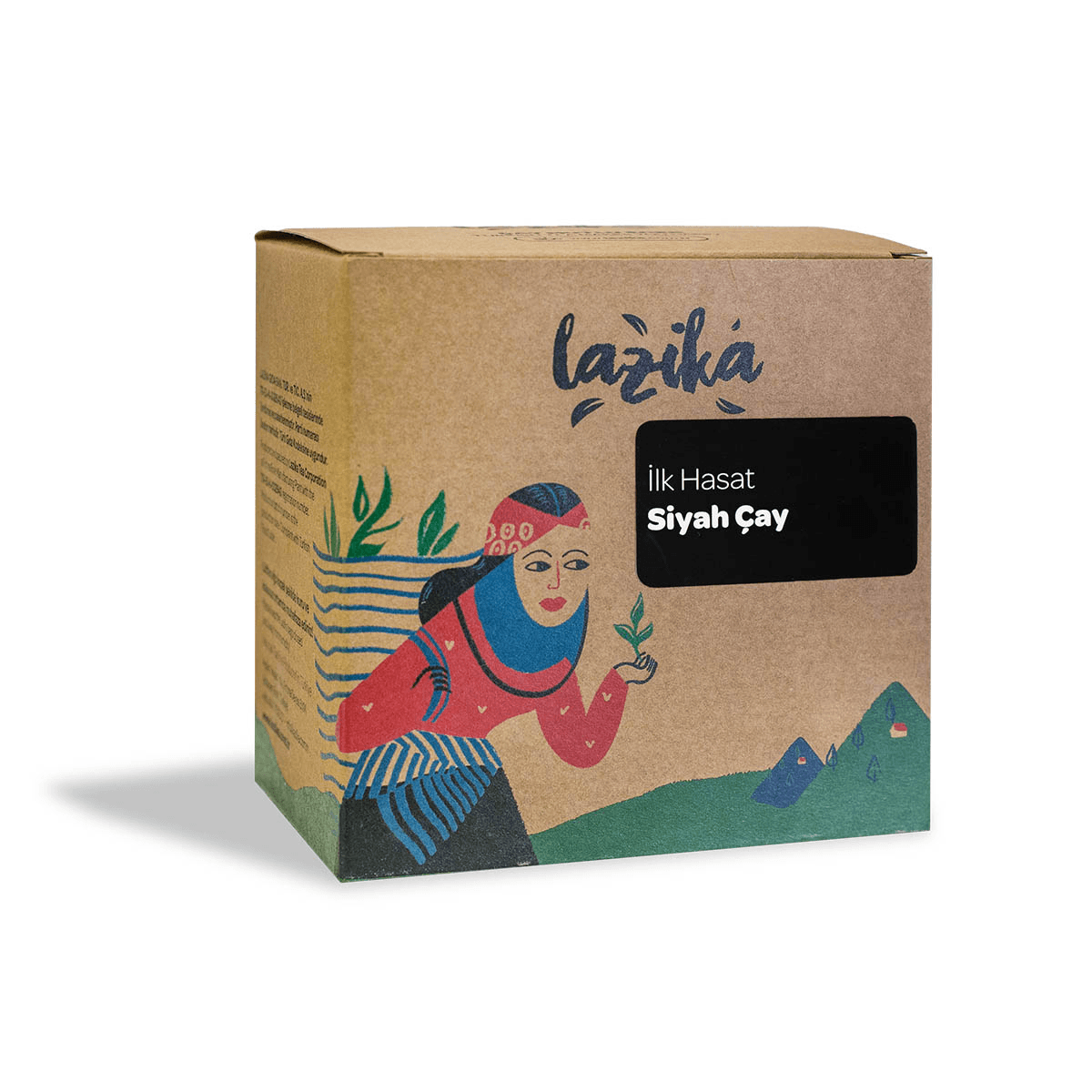 Lazika Kraft Ambalaj Siyah Çay 400gr