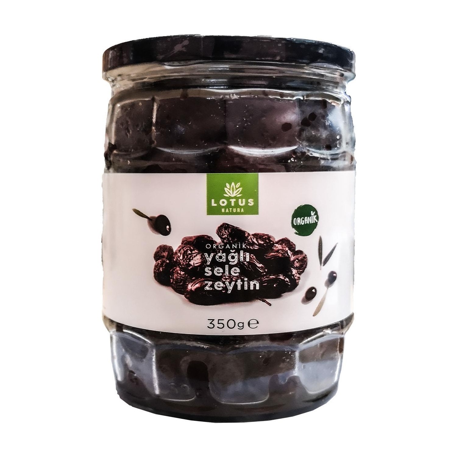 Lotus Natura Organik Yağlı Sele Zeytin 350gr