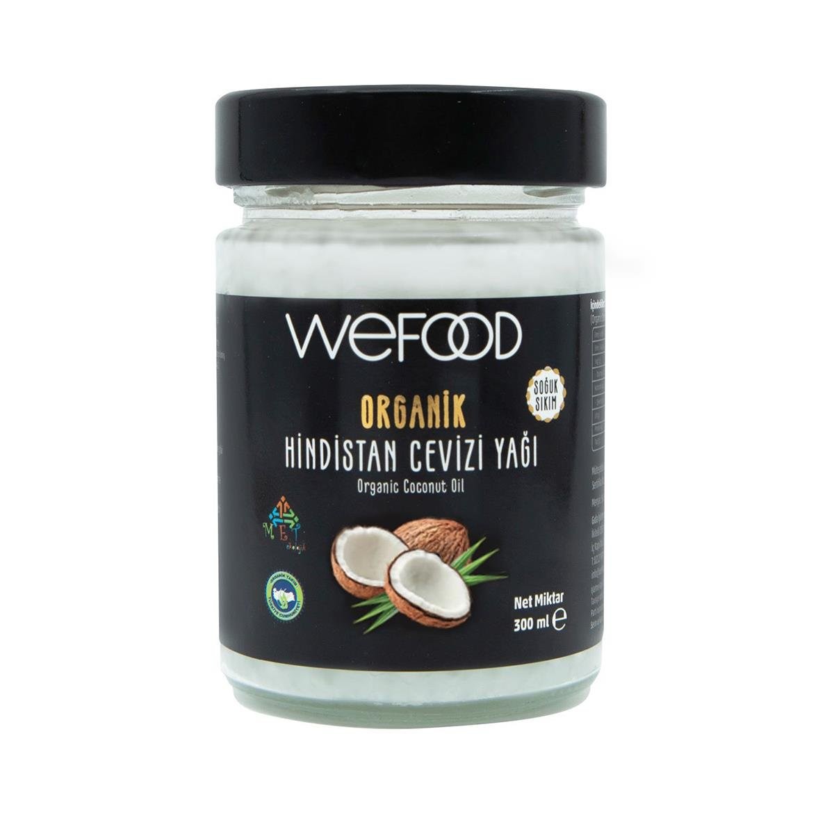 Wefood Organik Hindistan Cevizi Yağı 300ml