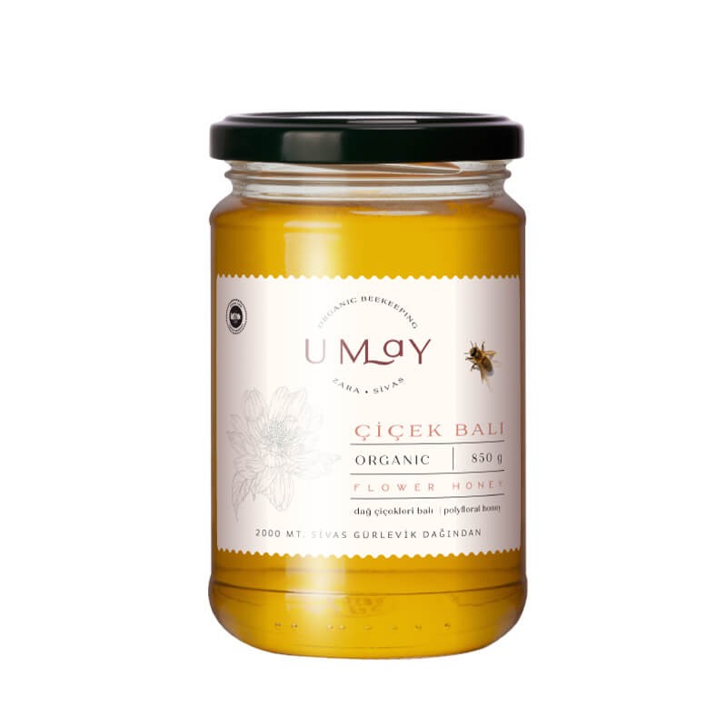 Umay Herbal Organik Çiçek Balı 850gr