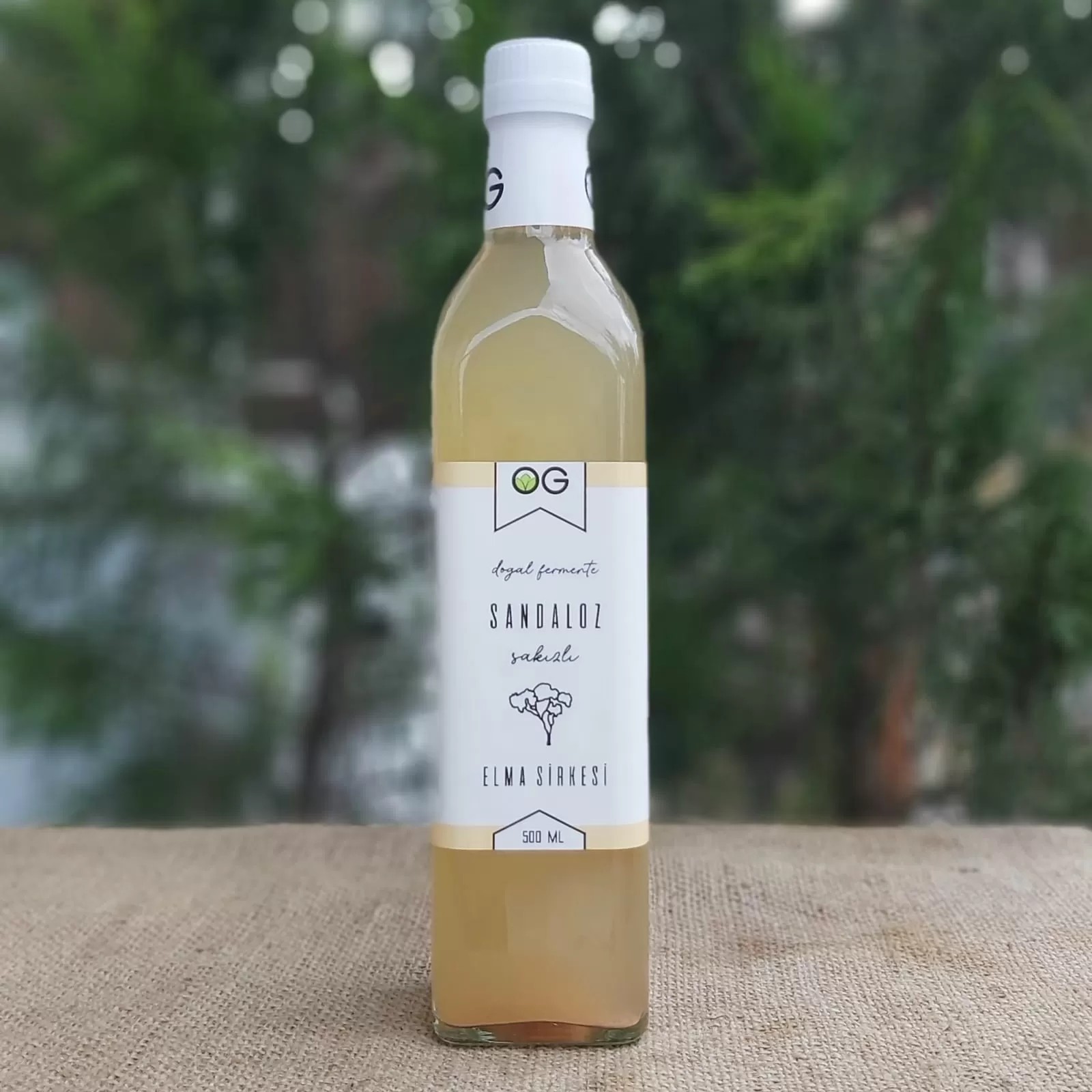 OG SANDALOZ SAKIZLI ELMA SİRKESİ 500 ML