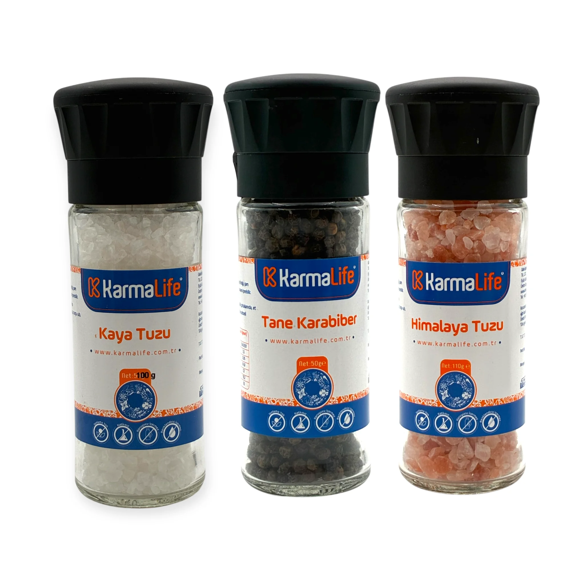 Himalaya Tuzu & Kaya Tuzu & KArabiber 3'lü Set