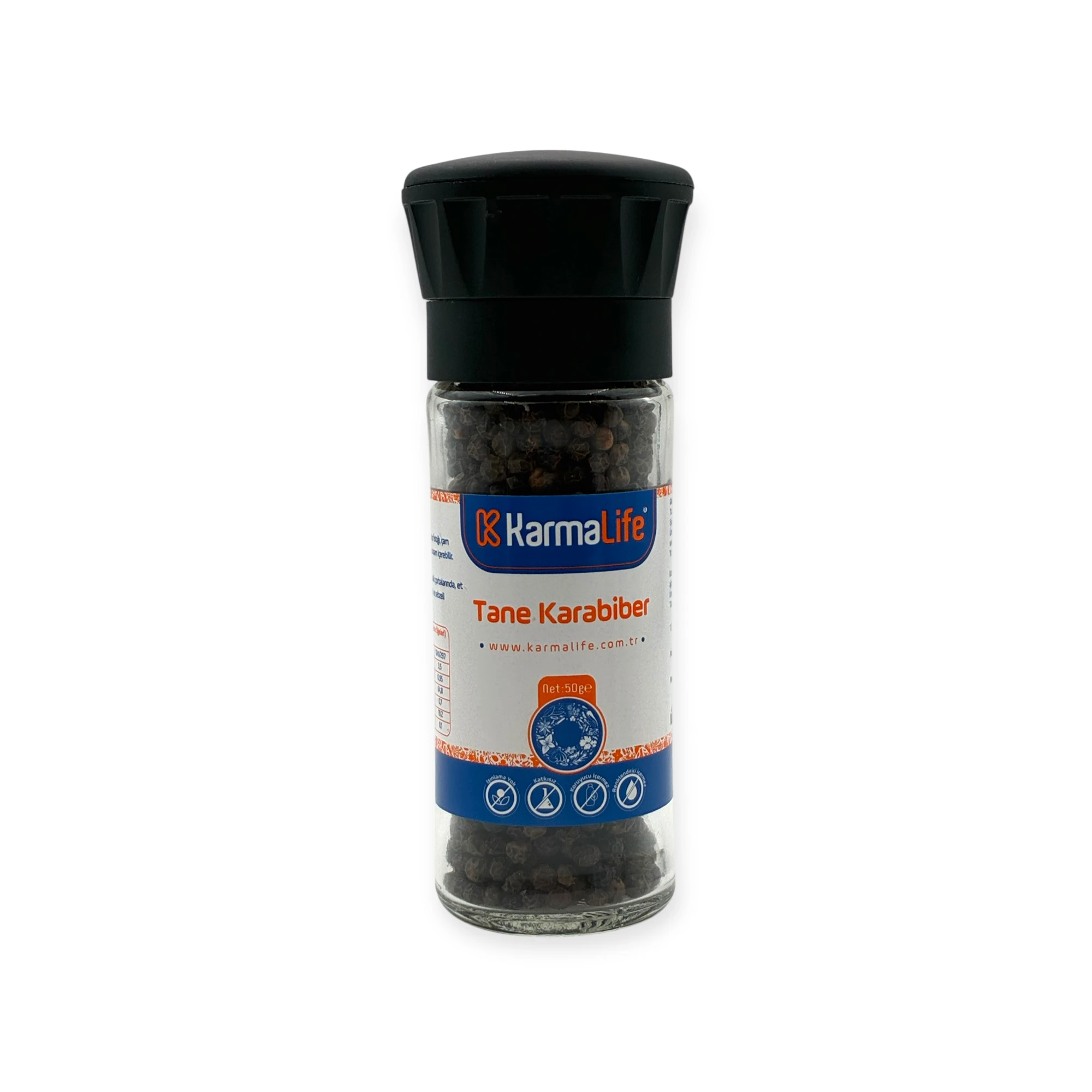Tane Karabiber 50Gr (Rutubet Analizli, Işınlamasız)