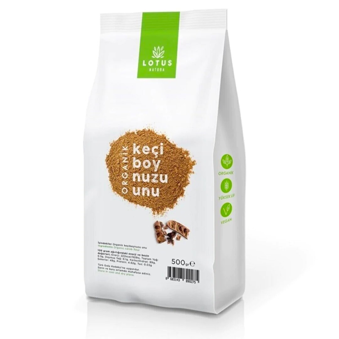 Lotus Natura Organik Keçiboynuzu Unu 500gr