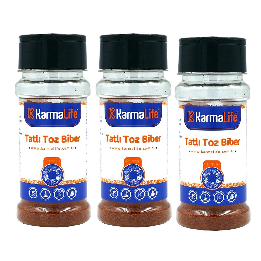 Tatlı Toz Biber 45gr 3'lü Set