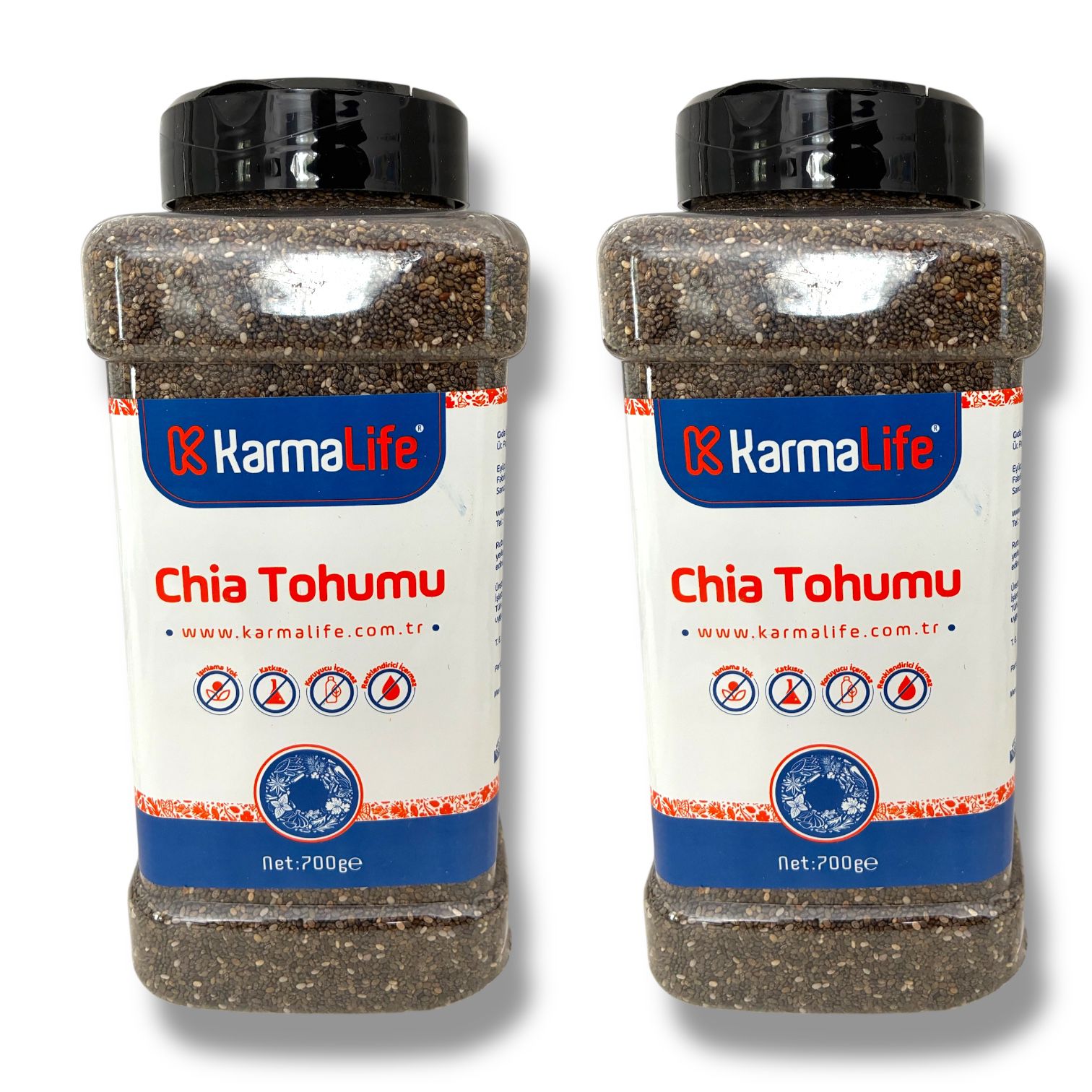 Chia Tohumu 700gr 2'li Set 