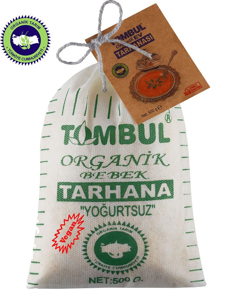 Tombul Organik Bebek Yoğurtsuz Vegan Tarhana 500gr