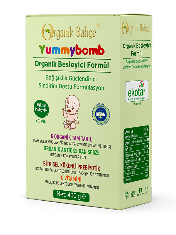 Organik Bahçe Organik Besleyici 6 Tahıllı YummyBomb 400gr