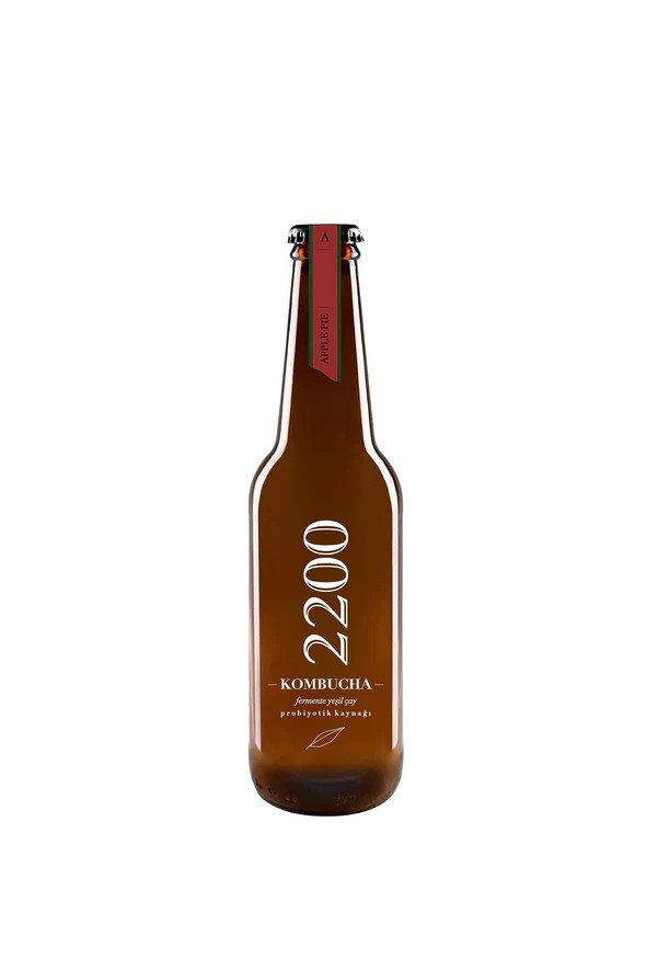 Kombucha 2200 Apple Pie 330ml