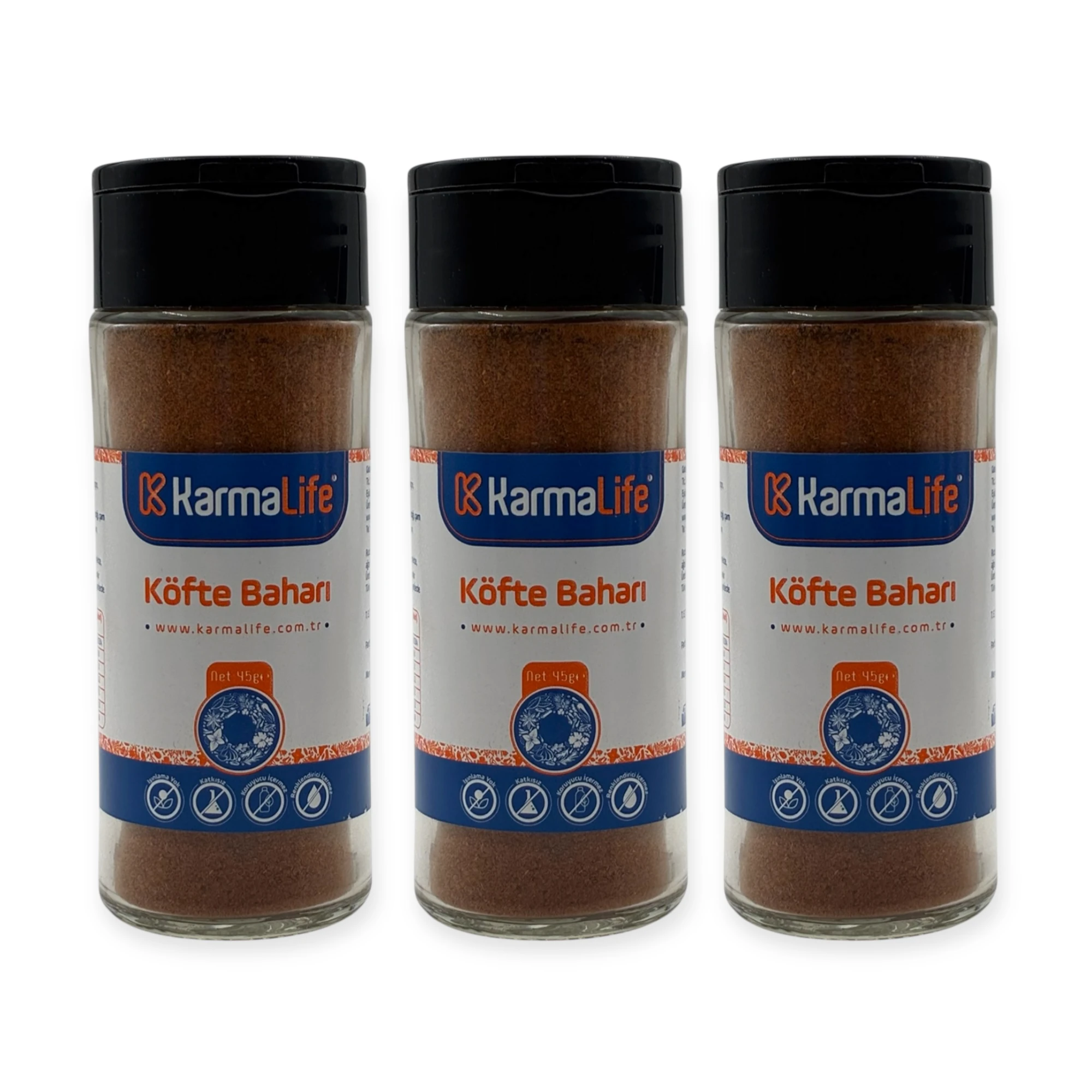 Karmalife Doğal Köfte Baharatı 45Gr X 3