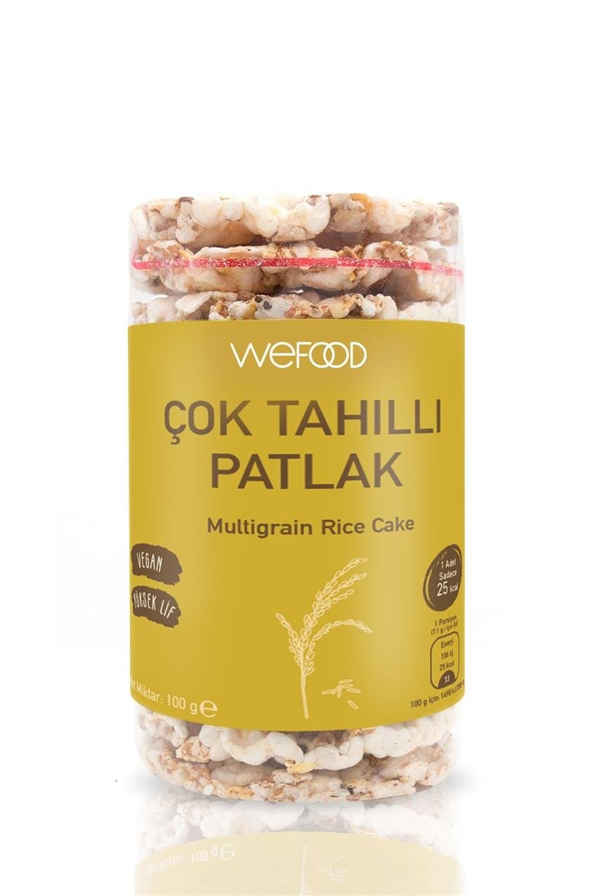 Wefood Çok Tahıllı Pirinç Patlağı 100gr