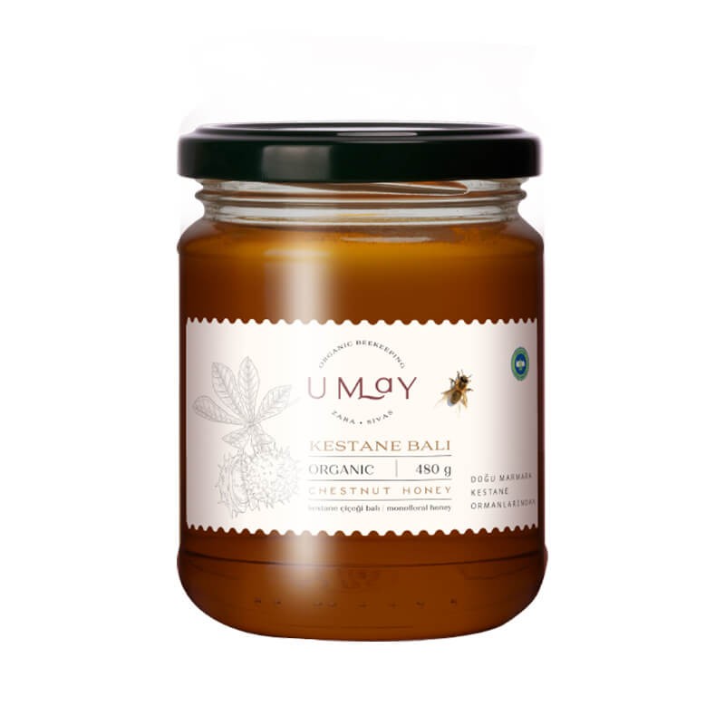 Umay Herbal Organik Kestane Balı 480gr