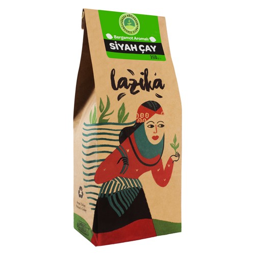 Lazika Bergamot Aromalı(Eerl Grey) Siyah Çay 350gr