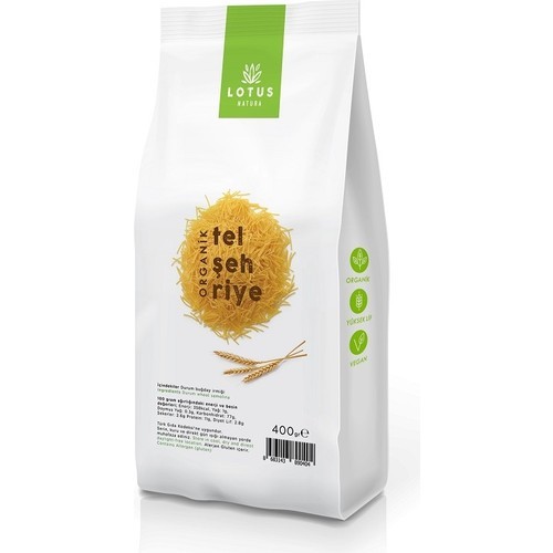 Lotus Natura Organik Tel Şehriye 400gr