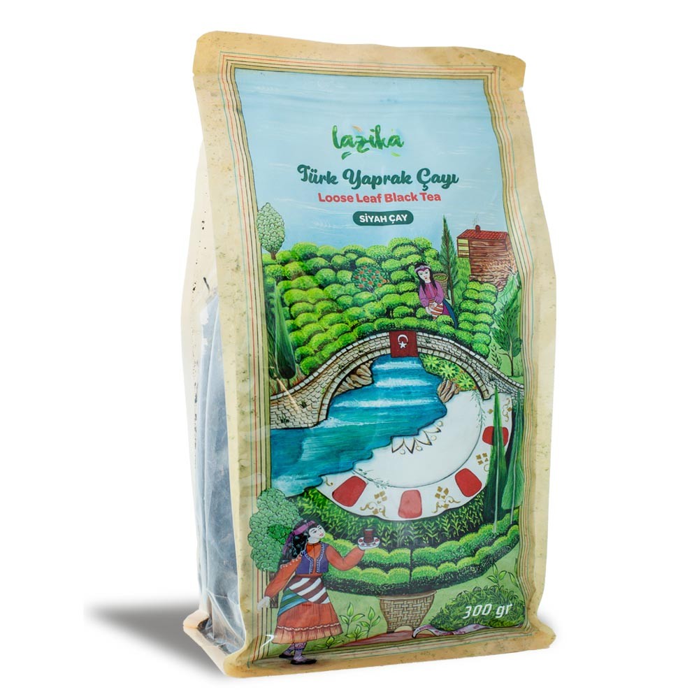 Lazika Türk Yaprak Siyah Çayı 300gr