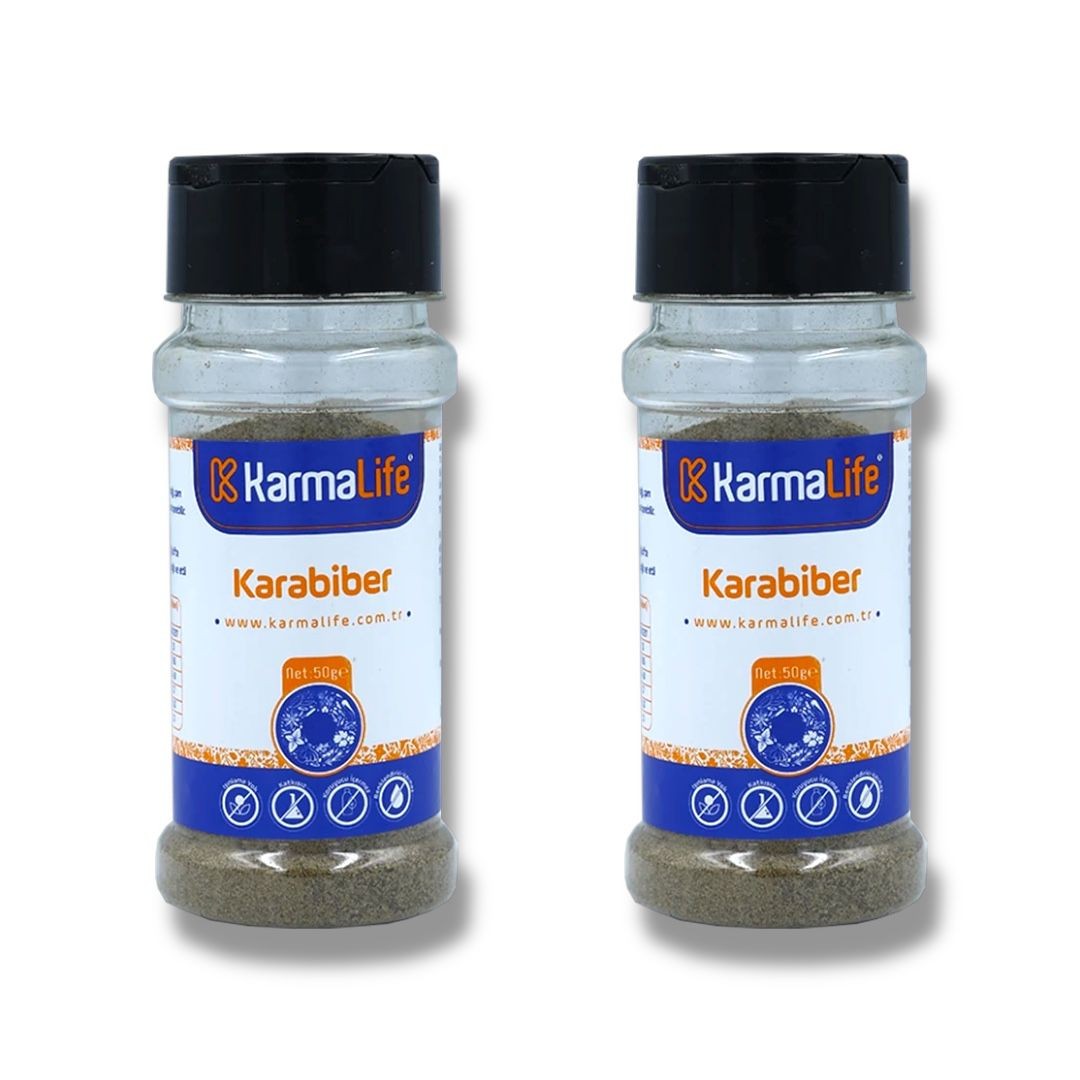 Karabiber Toz 45gr 2'li Set