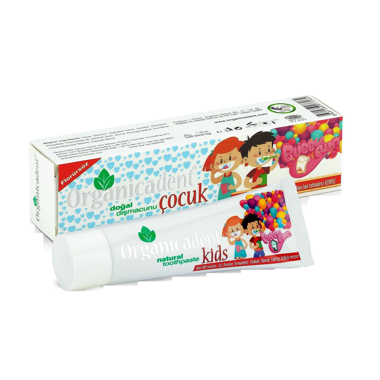 Organicadent Çocuk Diş Macunu 50ml