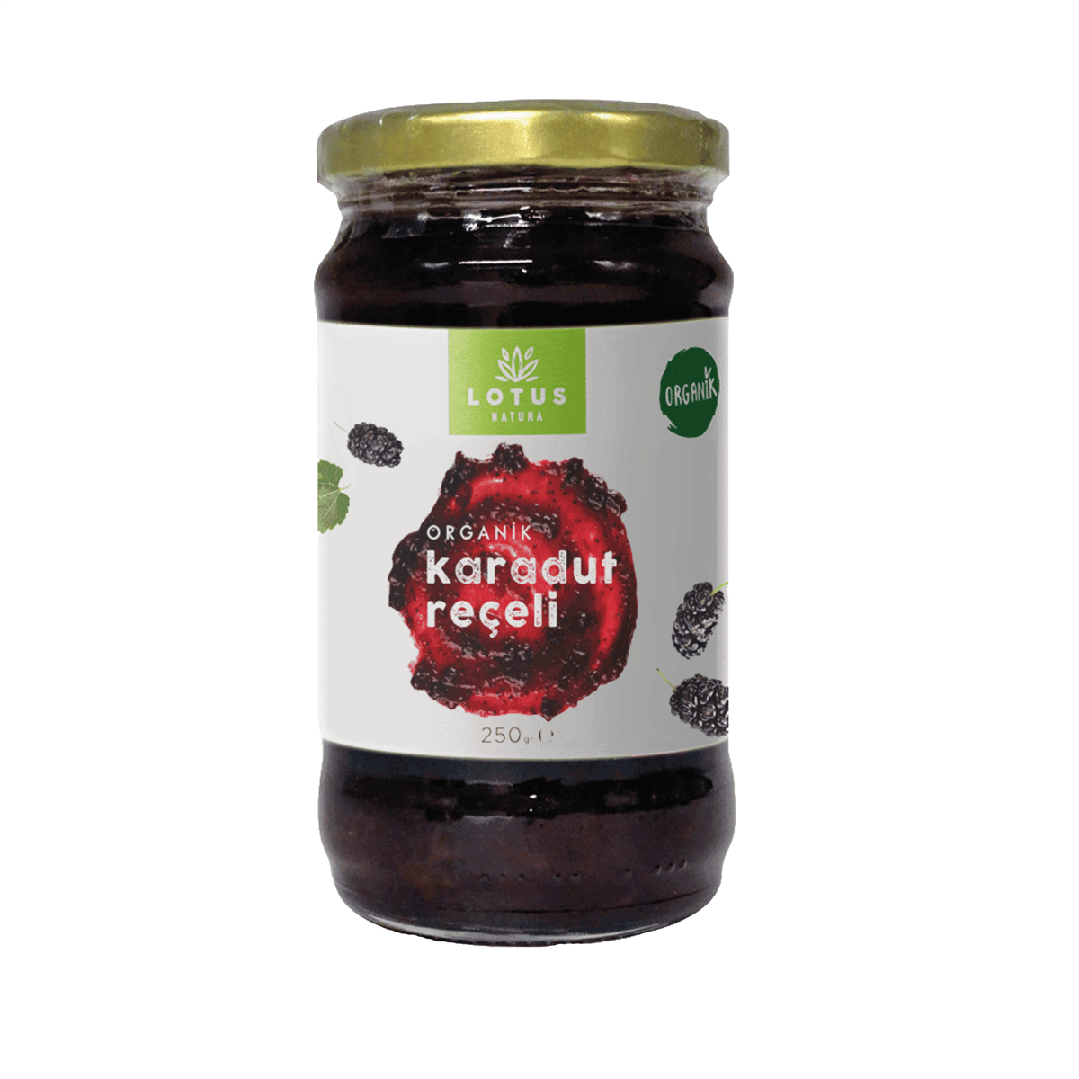 Lotus Natura Organik Karadut Reçeli 250gr
