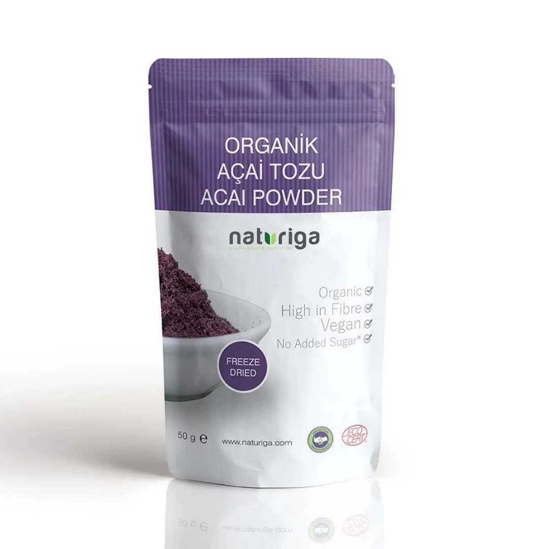 Naturiga Organik Açai Tozu 50gr