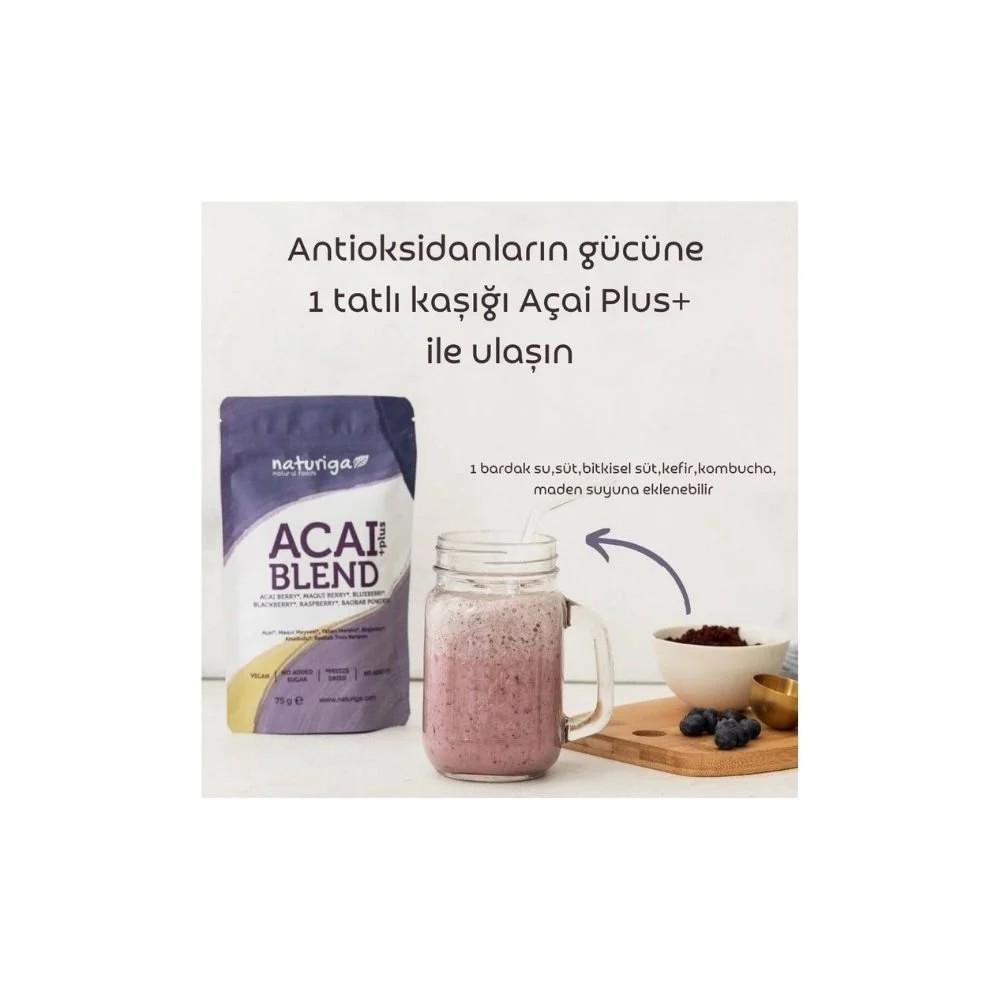 Naturiga Acai Plus Karışımı 75gr