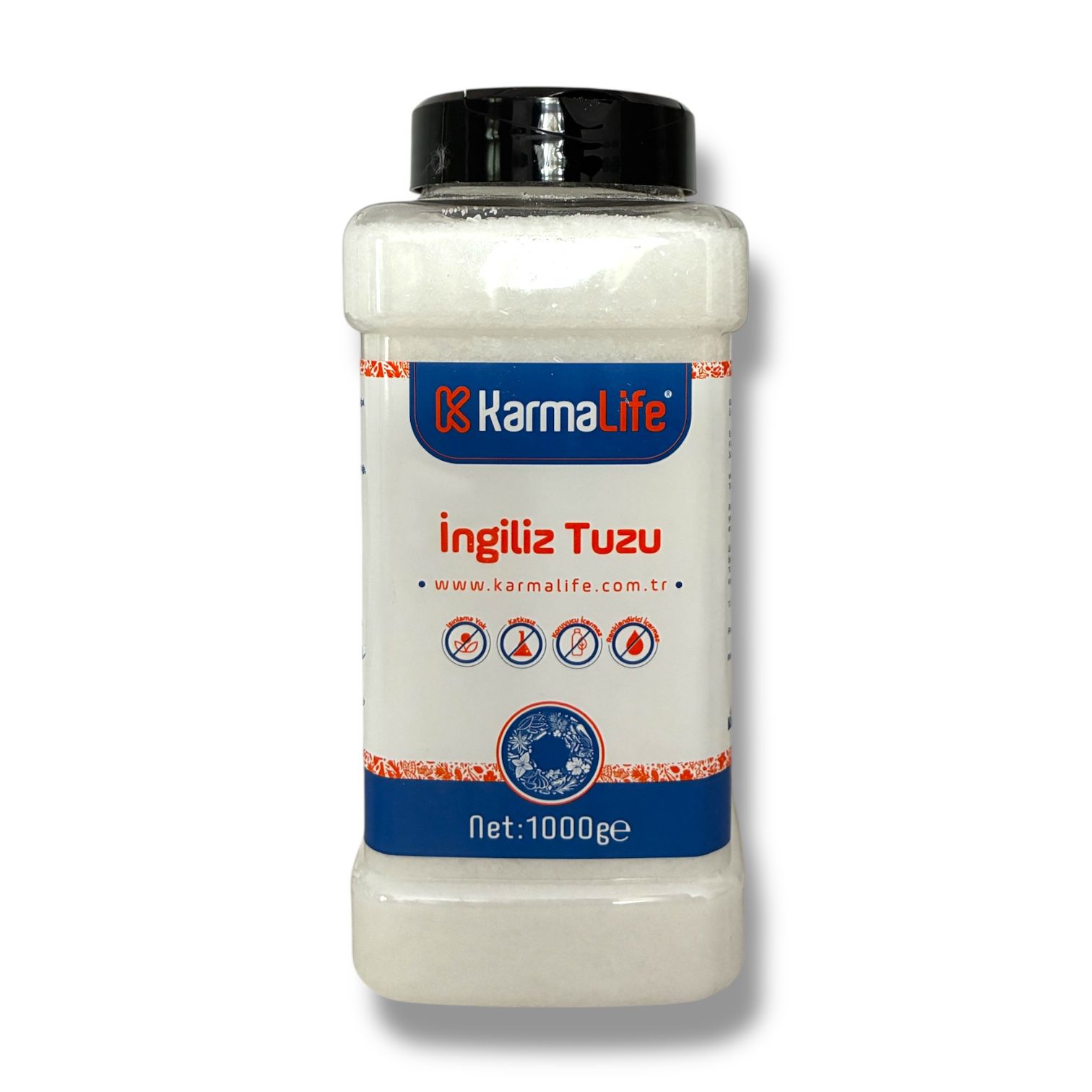 İngiliz Tuzu 1000 Gr (Işınlamasız, Katkısız)