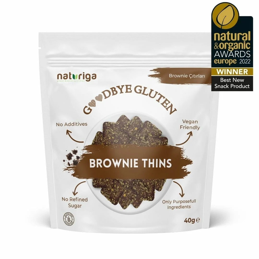Naturiga Goodbye Gluten Brownie Çıtırları 40gr