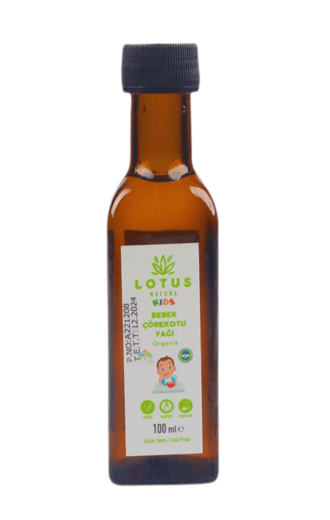 Organik Bebek Çörekotu Yağı 100ml