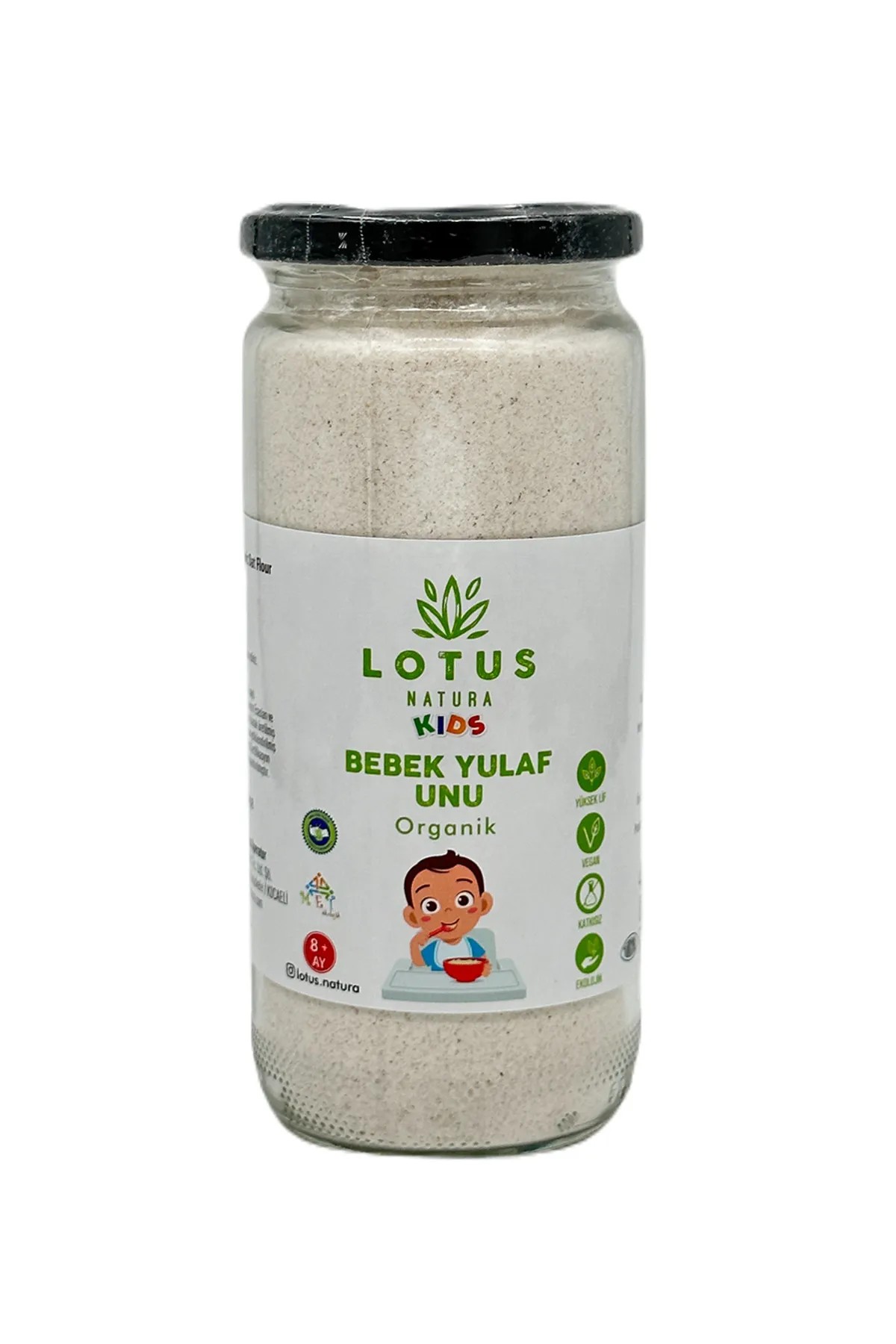 Organik Bebek Yulaf Unu 300gr