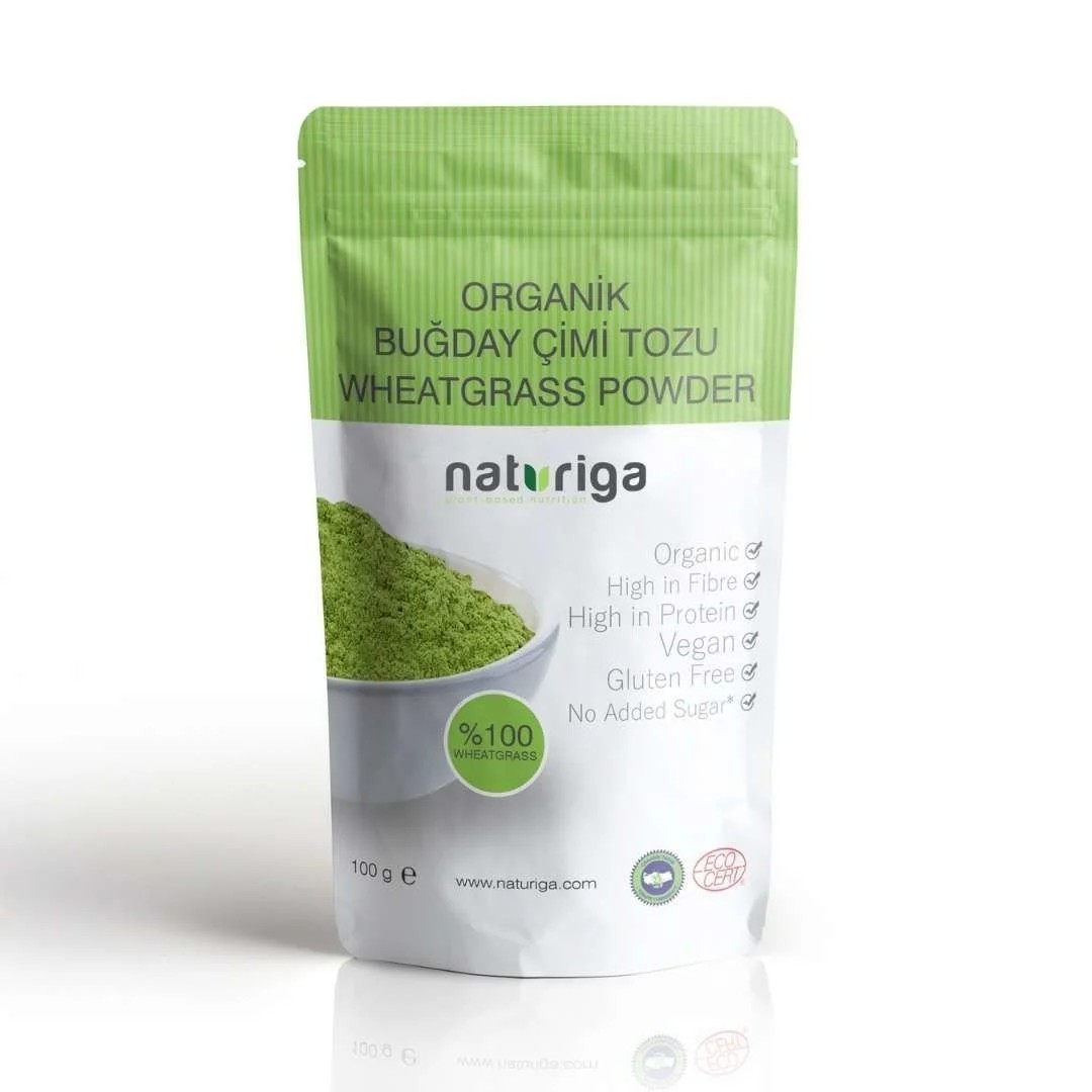 Naturiga Organik Buğday Çimi Tozu 100gr
