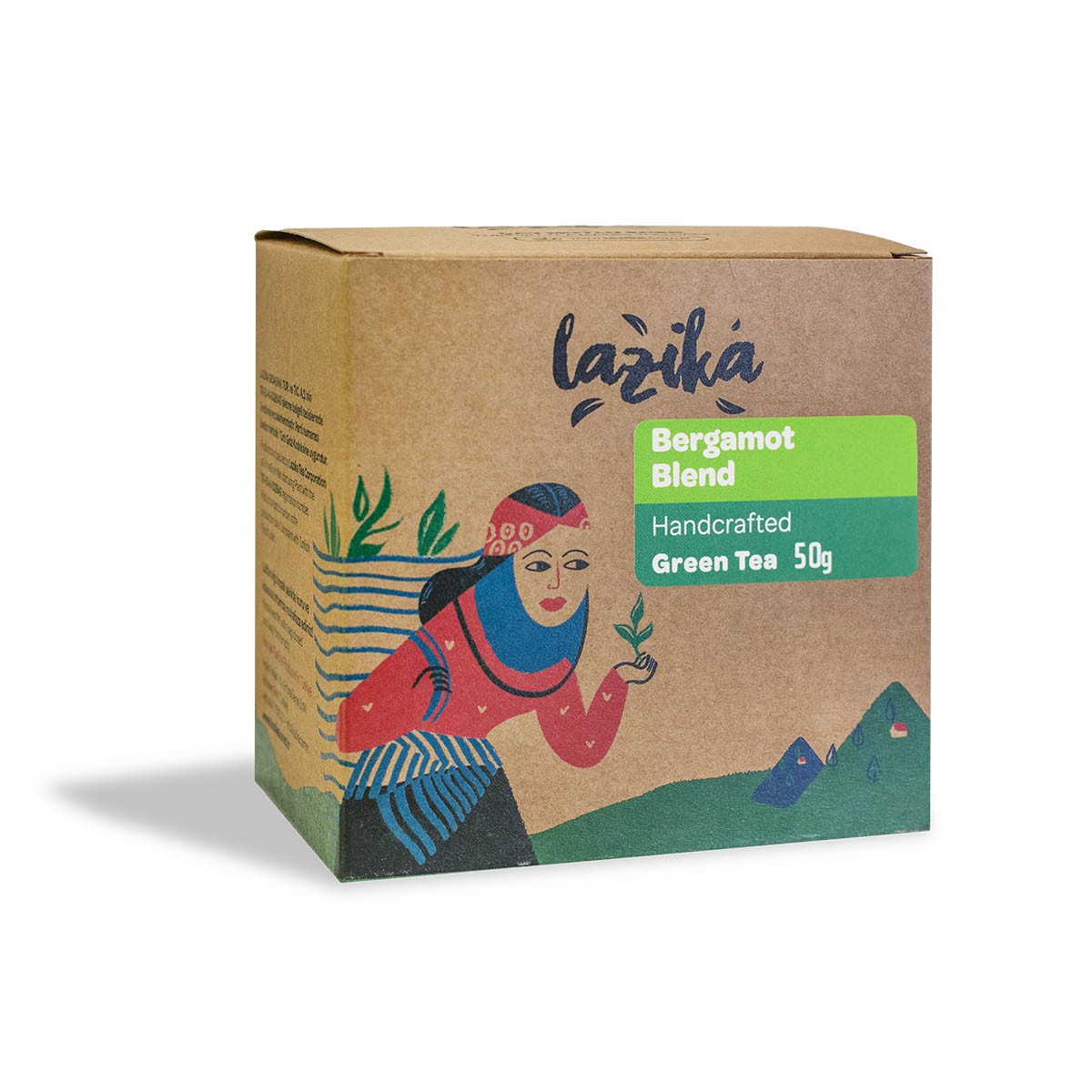 Lazika Yeşil Çay-Bergamot Harmanı 50 gr