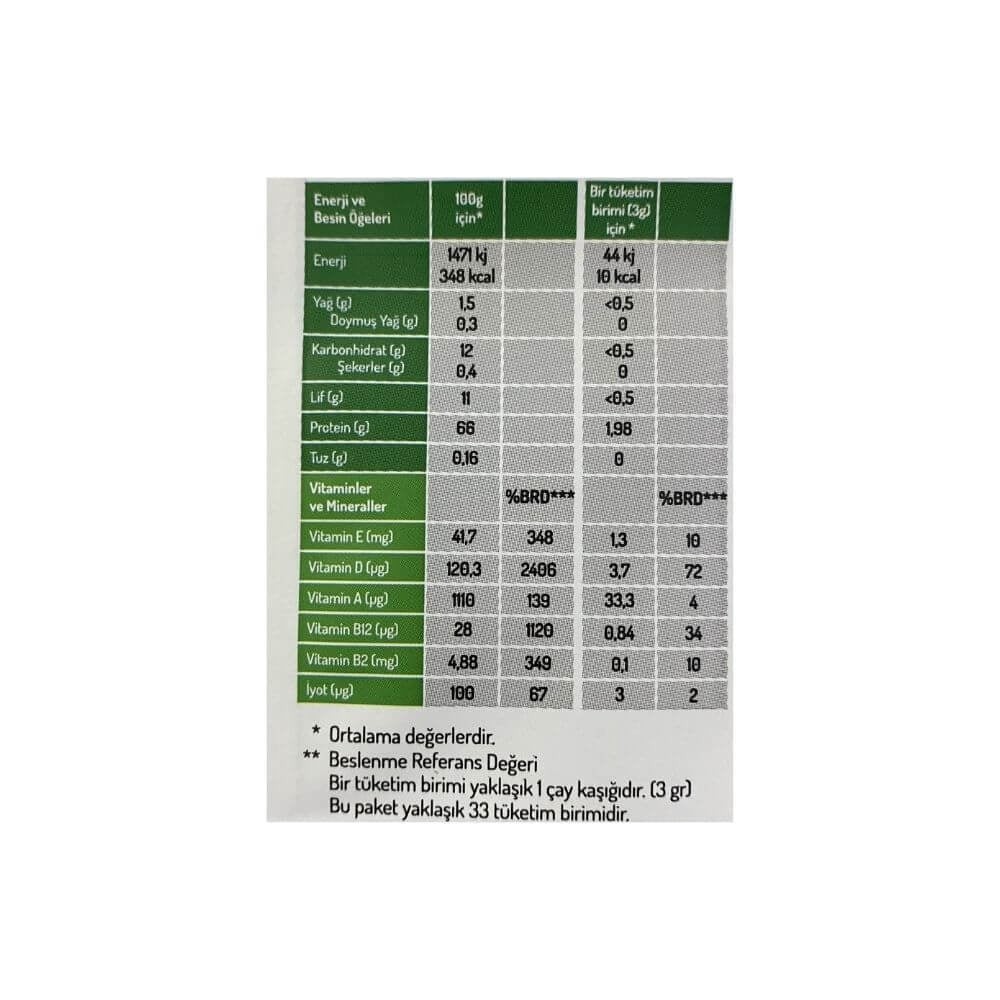 Naturiga Klorella Tozu 100gr