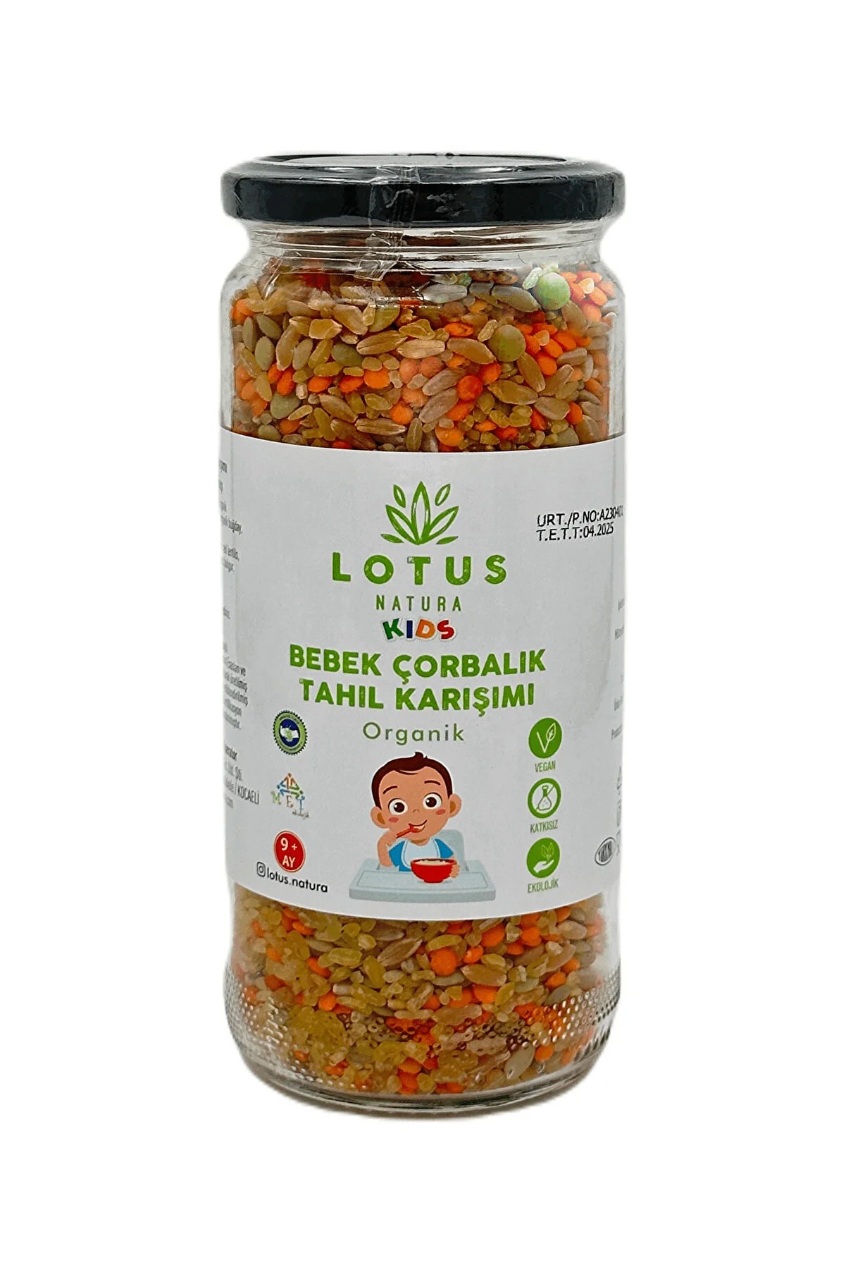 Organik Bebek Çorbalık Tahıl Karışımı 400gr