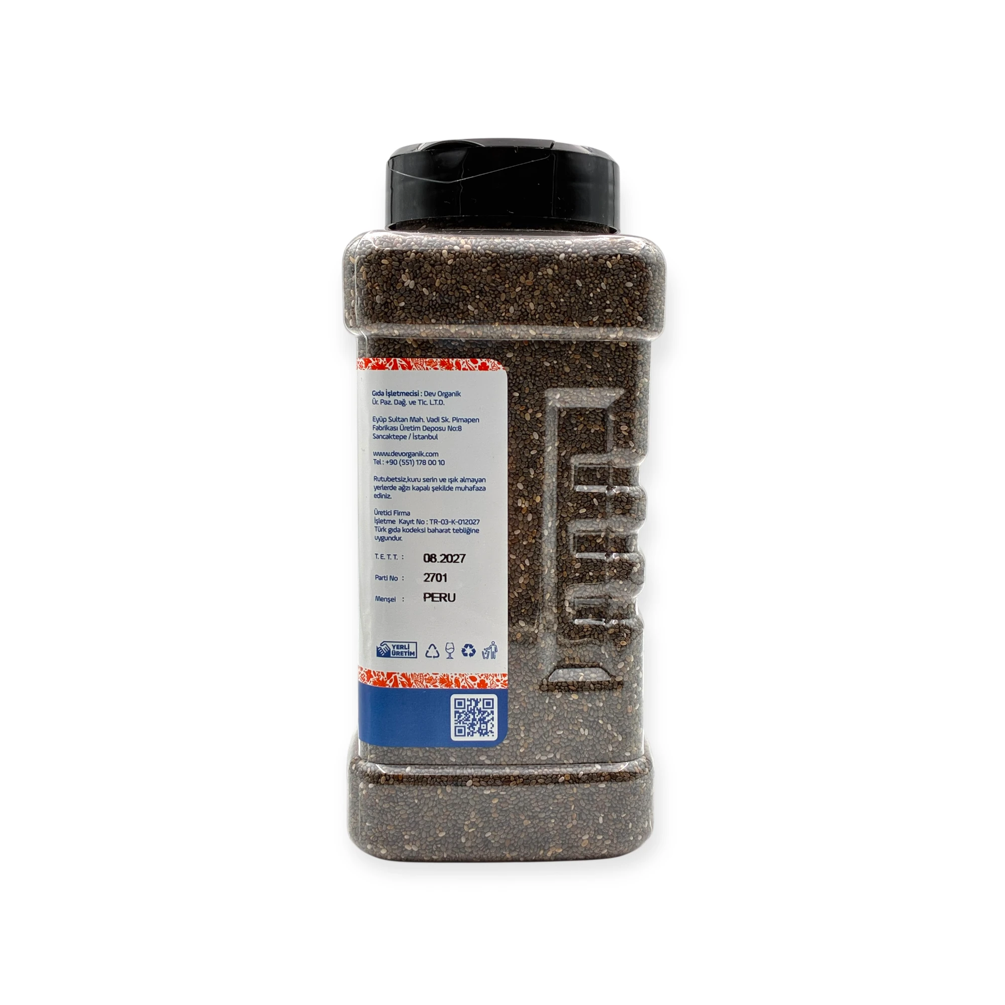 Doğal Chia Tohumu 700 Gr