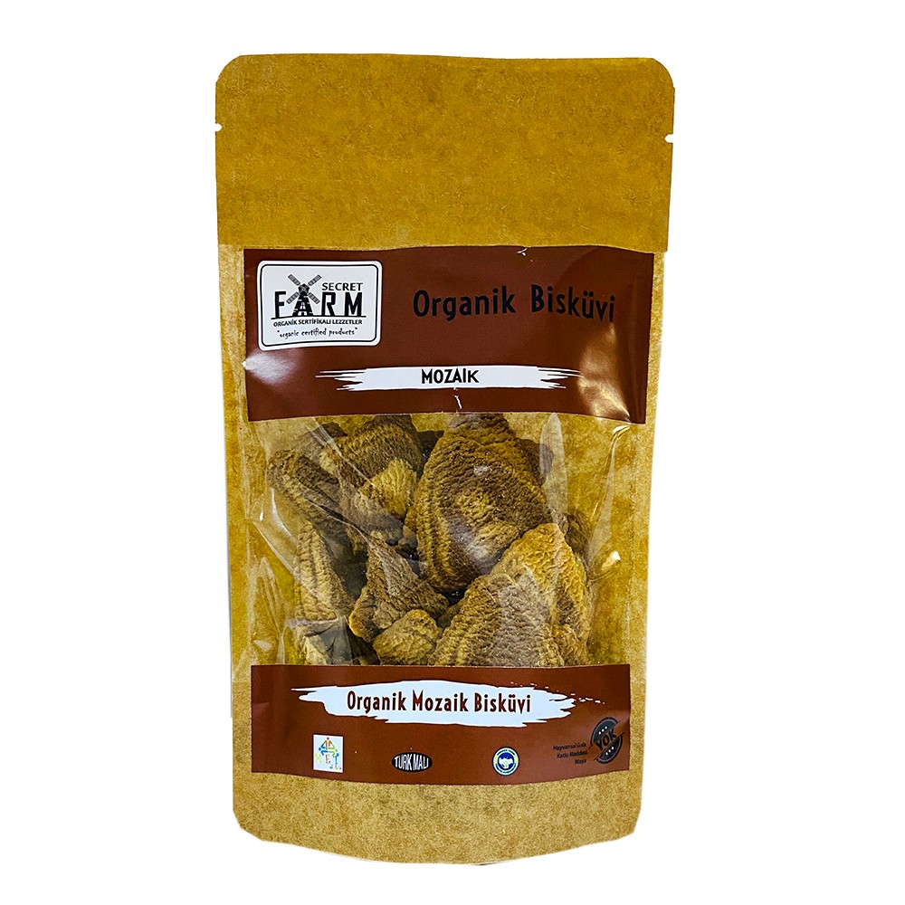 Secret Farm Organik Mozaik Bisküvi 100gr