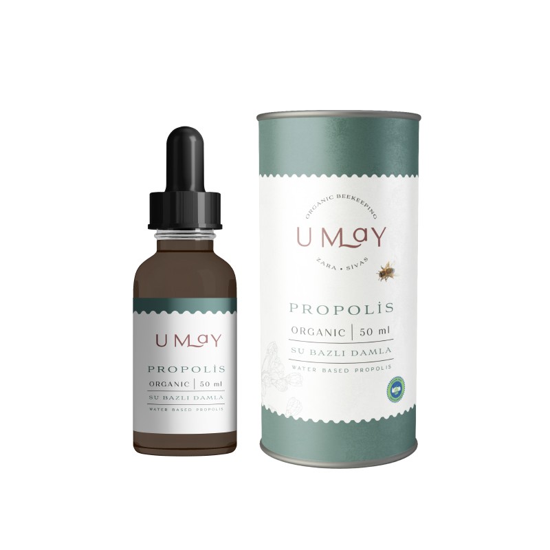 Umay Herbal Organik Propolis Damla (Su Bazlı) 50ml