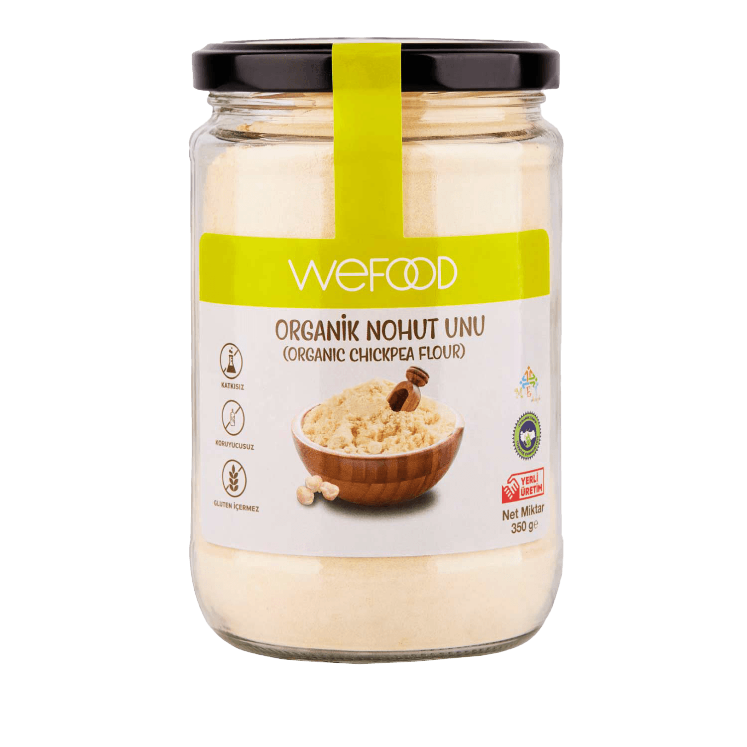 Wefood Glutensiz Organik Nohut Unu 350gr