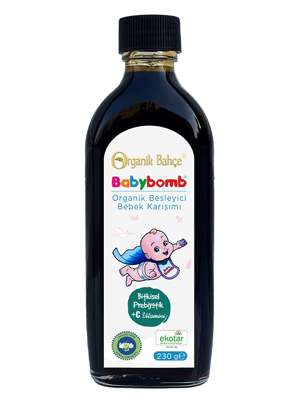 Organik Bahçe Babybomb Organik Besleyici Bebek Şurubu 230gr