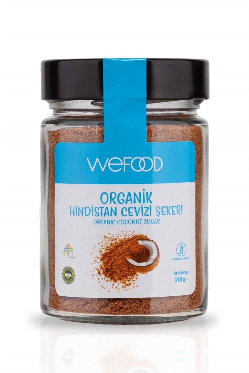 Wefood Organik Hindistan Cevizi Şekeri 190gr