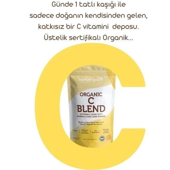 Naturiga C Vitaminli Organik Karışım 100gr