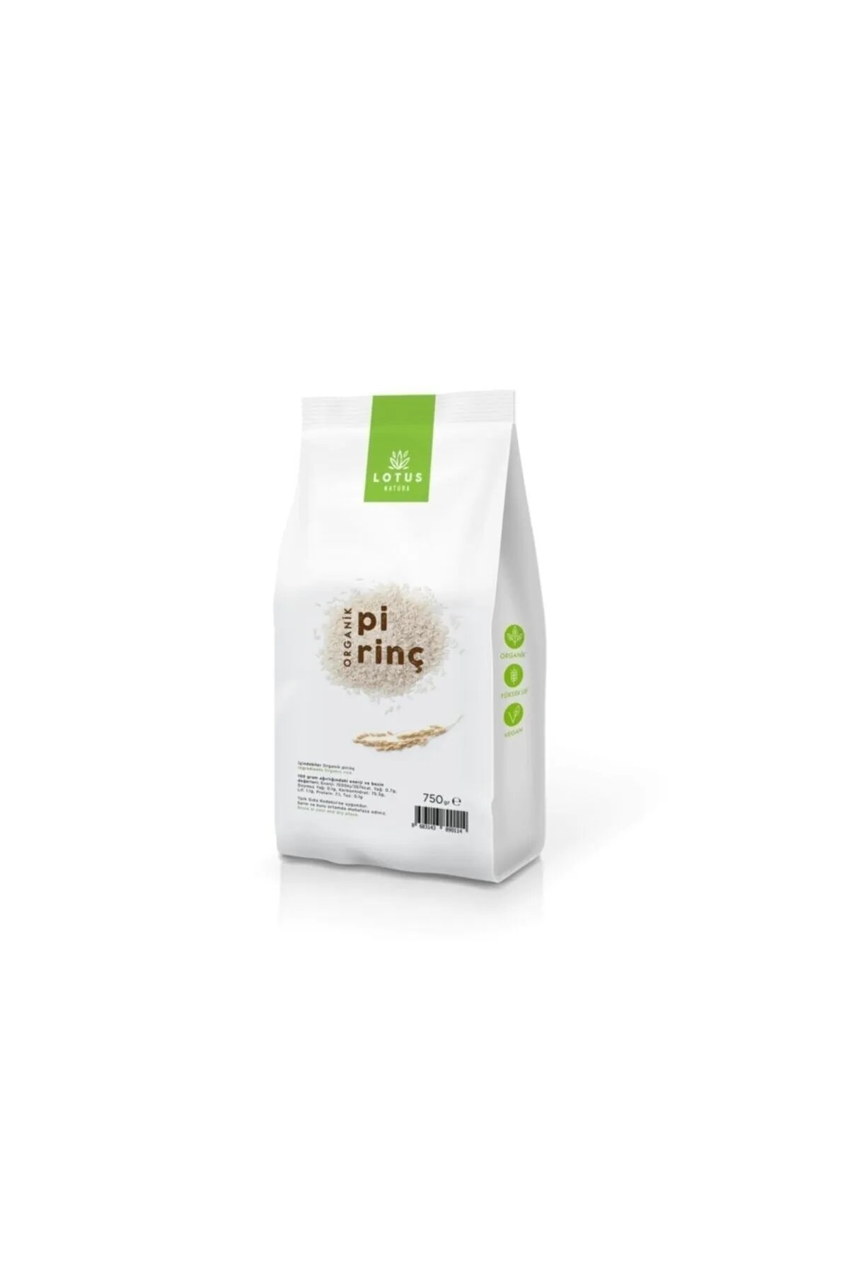 Lotus Natura Organik Pirinç 750gr
