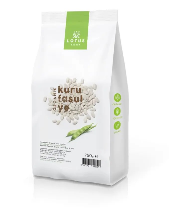 Lotus Natura Organik Kuru Fasulye 750gr
