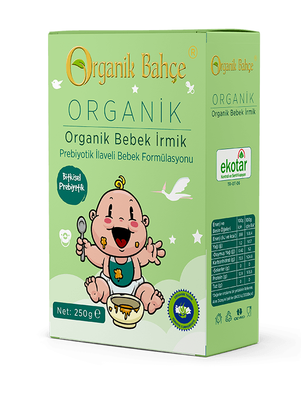 Organik Bahçe Organik Bebek İrmik 250gr