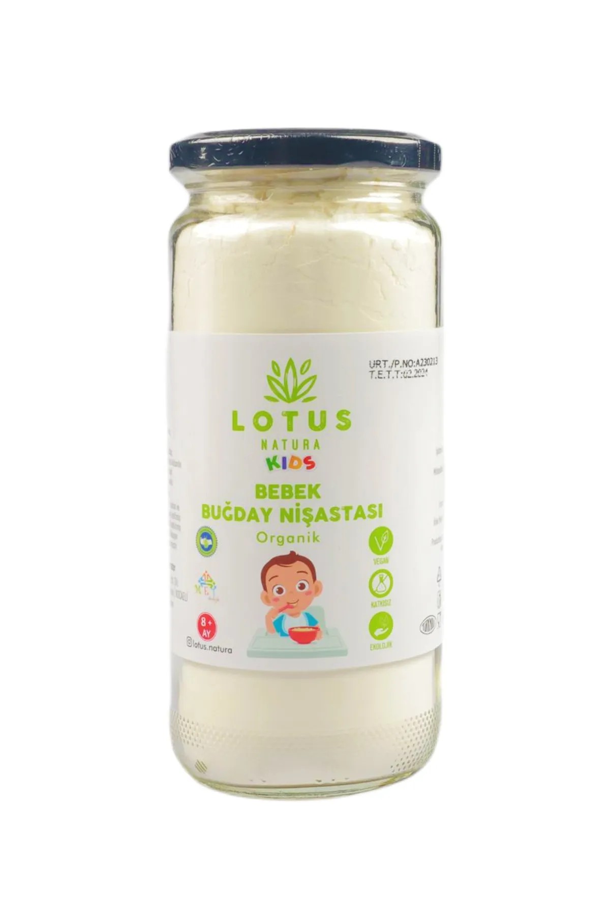 Organik Bebek Buğday Niişastası 300gr
