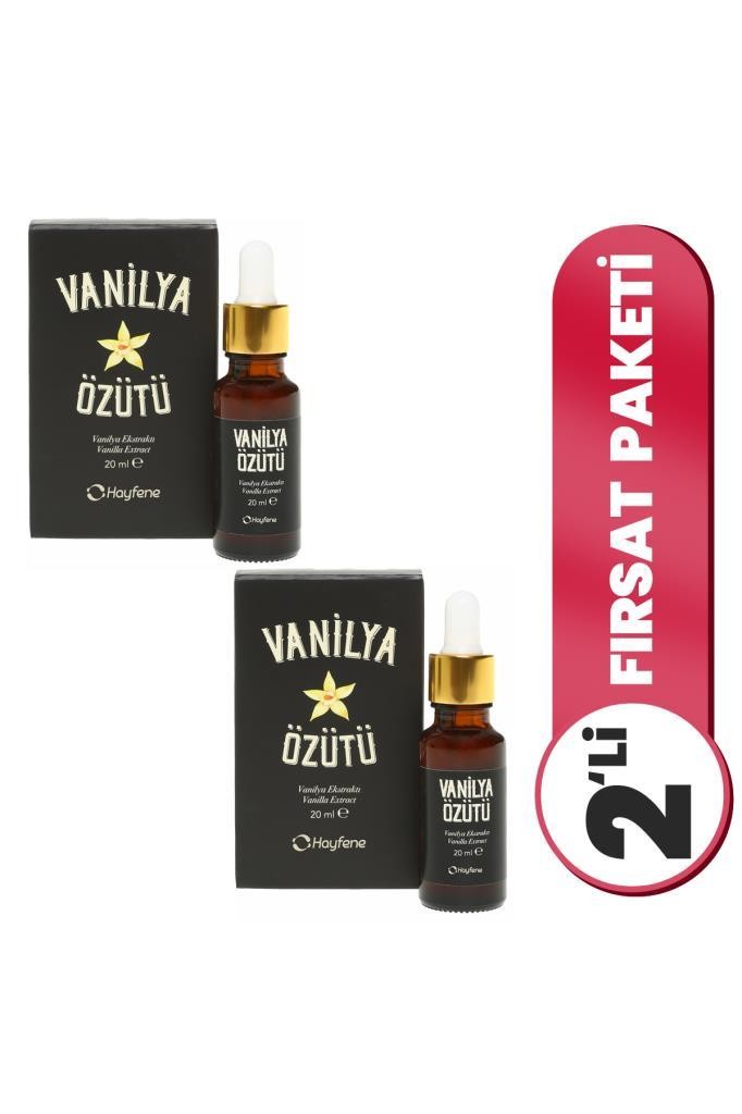 Vanilya Özütü 20 mL - 2'li Set