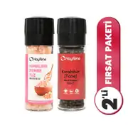 Karabiber & Himalaya Değirmen Baharat Seti