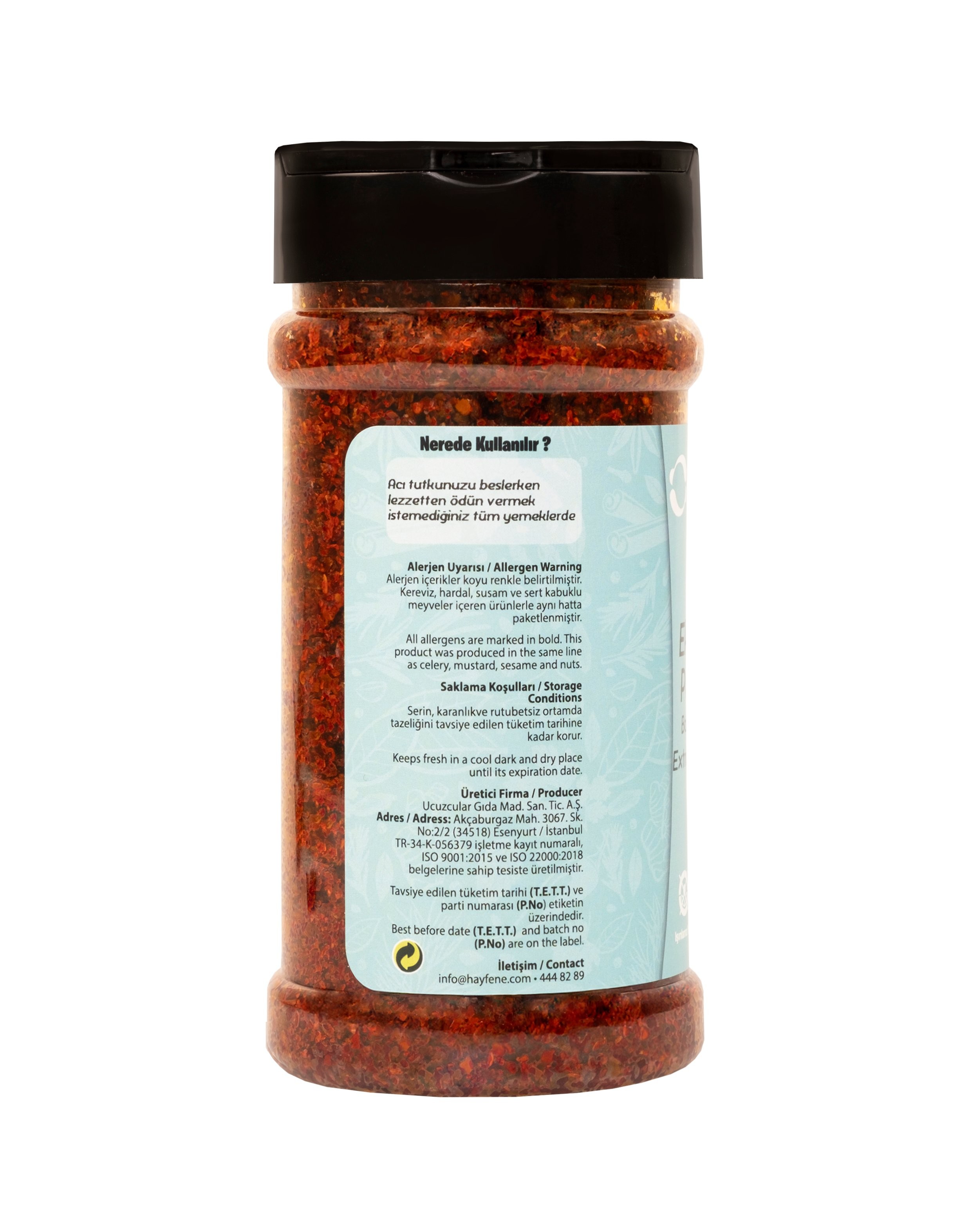 Ekstra Çok Acı Pul Biberli Baharat Karışımı 150 g