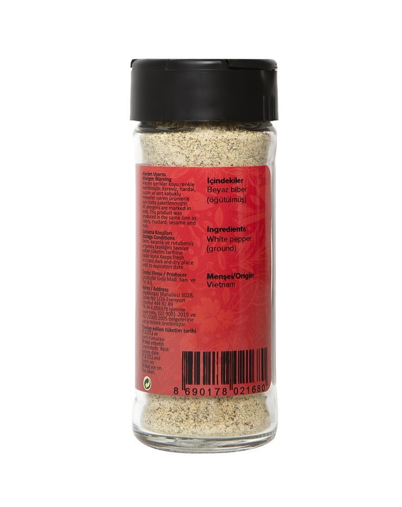 Beyaz Biber Toz 50 gr