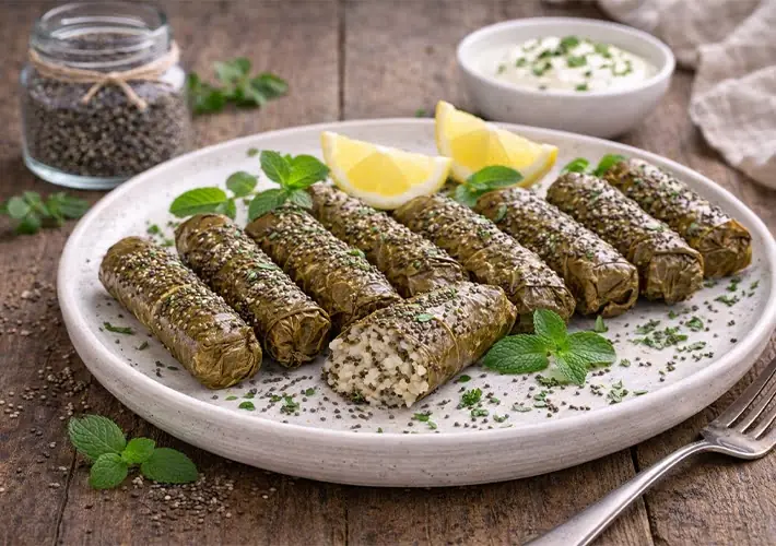 Chia Tohumlu Yaprak Sarma Tarifi