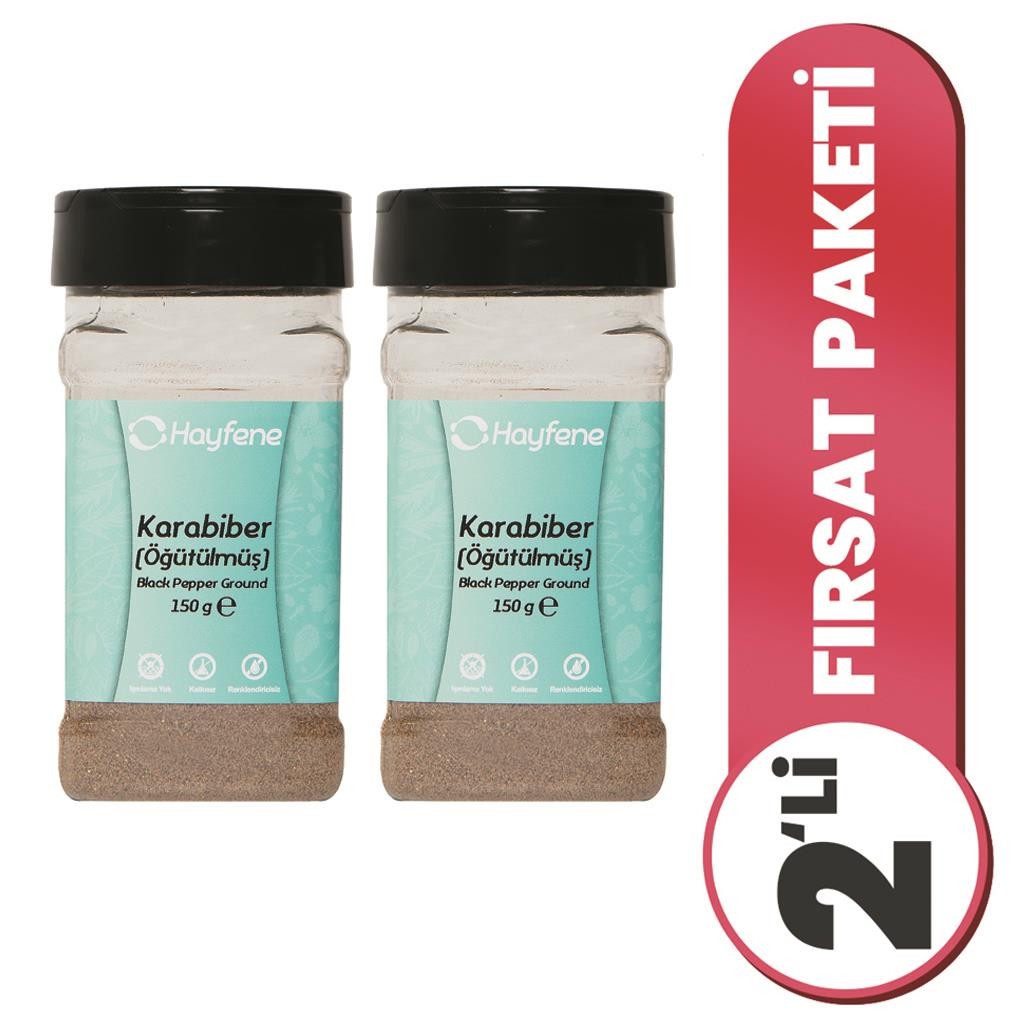 2'li Karabiber Toz 150 G Baharat Seti