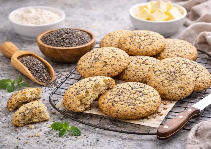 Chia Tohumlu Kurabiye Tarifi